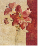 Chinoiserie Il Stretched Canvas Print by Cheri Blum