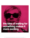 Warten Kunst von Andy Warhol