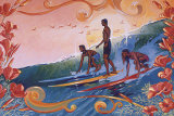 Last Wave In Poster by Croci Last Wave In Poster by Croci