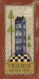 Friends Gather Here Posters par Erin Clark