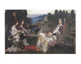 Saint Cecilia, c.1895 Posters by John William Waterhouse Saint Cecilia, c.1895 Posters by John William Waterhouse