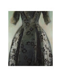 Black Balenciaga Dress Art by Richard Nott
