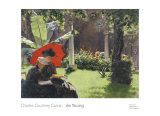 Afternoon in the Cluny Garden, Paris, 1889 Art by Charles Courtney Curran