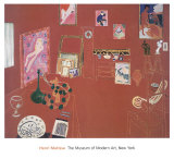 The Red Studio Kunstdrucke von Henri Matisse