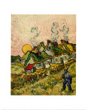 House and Figure, c.1890 Posters par Vincent van Gogh