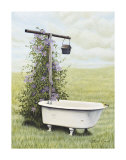 Bird Bath Art by Kathleen Green