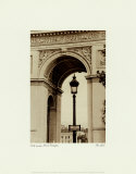 Lamp Inside Arc de Triomphe Art by Christian Peacock