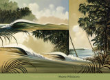 Wave Windows Pósters por Wade Koniakowsky