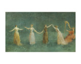 Summer, 1890 Pósters por Thomas Wilmer Dewing Summer, 1890 Pósters por Thomas Wilmer Dewing