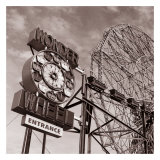 Wonder Wheel Poster by Erin Clark Wonder Wheel Poster by Erin Clark