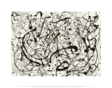 No. 14 (Gray) Posters by Jackson Pollock