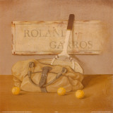 Roland Garros Tennis Bag Posters por Lucciano Simone Roland Garros Tennis Bag Posters por Lucciano Simone
