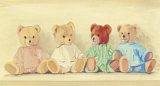 Four Bears Prints by Catherine Becquer