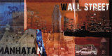 Manhattan, Wall Street Pósters por Nelson Figueredo