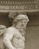 Statue of Man Affiche par Nelson Figueredo