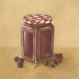 Raspberry Preserves Print by Mar Alonso