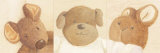 Mouse, Dog, and Bunny Posters par Catherine Becquer