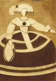 Women in Brown Dress Póster por Pierre Vermont Women in Brown Dress Póster por Pierre Vermont