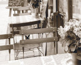 Tables in Restaurant with Flowers Láminas por Francisco Fernandez Tables in Restaurant with Flowers Láminas por Francisco Fernandez