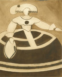 Women in Brown Dress Pósters por Pierre Vermont Women in Brown Dress Pósters por Pierre Vermont