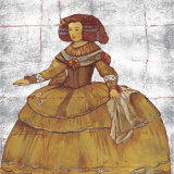 Women in Yellow Dress Lámina por Pierre Vermont Women in Yellow Dress Lámina por Pierre Vermont