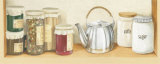 Shelf with Coffee and Sugar Affiches par Steven Norman