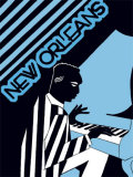 New Orleans Posters by Santiago Poveda