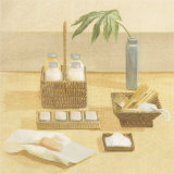 Soaps and Combs in Baskets Prints by Catherine Becquer
