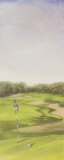 Golf Course with Checked Flag Posters par Jose Gomez