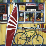 Surf Shack Print by Suzanne Etienne