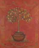Topiary Fresco Pear Prints by Adam Guan