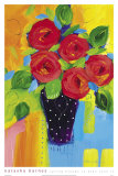 Spring Blooms In Blue Vase II Láminas por Natasha Barnes