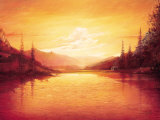 Rising Sun Poster par Leon Wells