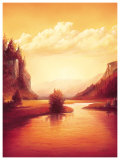 Sunset Glow Prints by Leon Wells