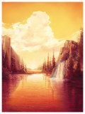 Soleil matinal Affiche par Leon Wells