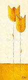 Straight Yellow Tulips Posters by Ines Kollar
