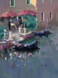 Venice Restaurant Prints by To Konchiu