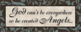 God Created Angels Prints by Smith-Haynes 