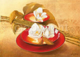 Lustrous Dish Print by Gérard Beauvoir