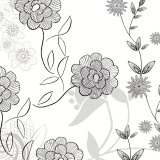 White Lace Floral Póster por Kate Knight