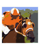 Flying Colors of Horse Racing Giclée-tryk af Brian James Flying Colors of Horse Racing Giclée-tryk af Brian James