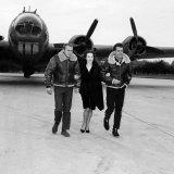 Actor Steve McQueen, Robert Wagner and Shirley Ann Field Filming 