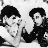George Michael and Andrew Ridgeley Co-Stars in Wham Pop Group Photographie