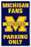 Universidade de Michigan Placa de lata