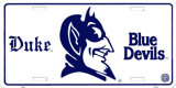 Duke University Plechová cedule