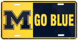 University of Michigan Plechová cedule