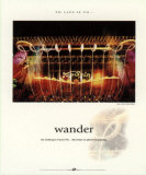 Wander Poster by Francis Pelletier