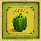 Pepper Prints by Daphne Brissonnet