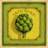 Artichoke Poster by Daphne Brissonnet