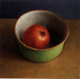 Green Bowl II Poster von Van Riswick 